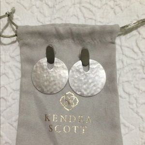 Kendra Scott Statement Earring in Silver